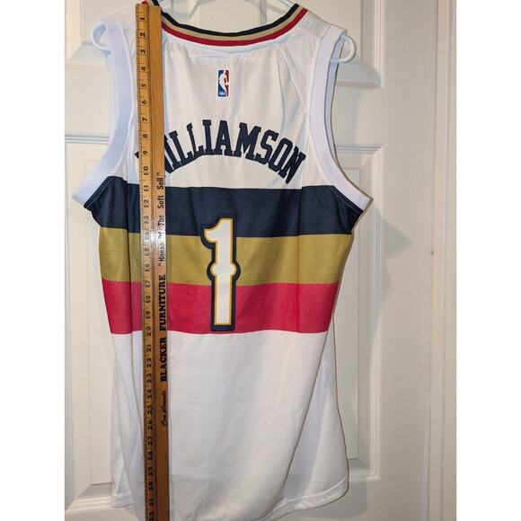 Zion Williamson New Orleans Pelicans City Edition Swingman Jersey Men’s Size 50 - Picture 8 of 9